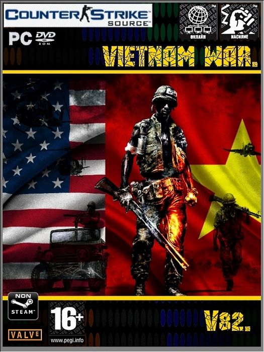 Counter Strike: Source  Vietnam War (2014) PC {Mod}