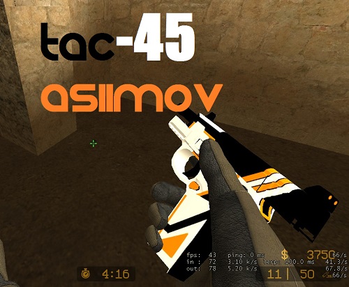 Tac-45 Asiimov