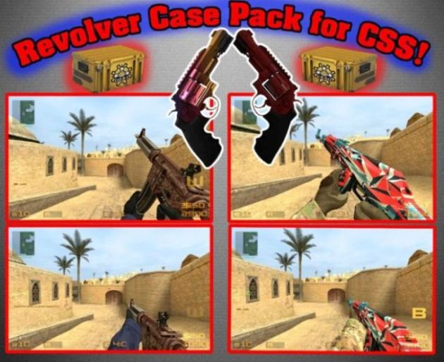 Revolver Case Pack for CSS!