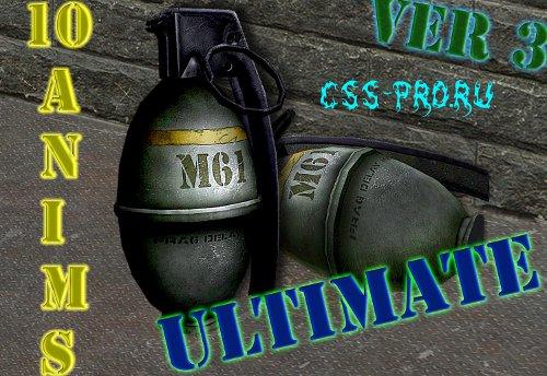 M61 Grenade (Ver3 - 10 anims) Ultimate PACK