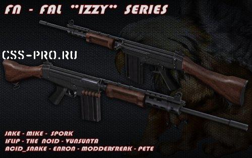 Скин (модель) gail (FN-FAL Izzy Series) для css