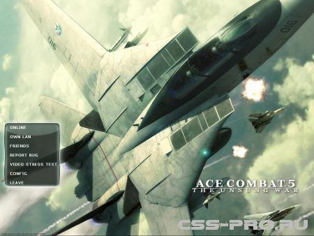 Фон меню ace combat для Counter-Strike Source