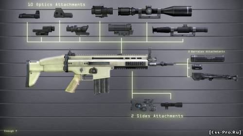 Battlefield3'ish SCAR-H - 1