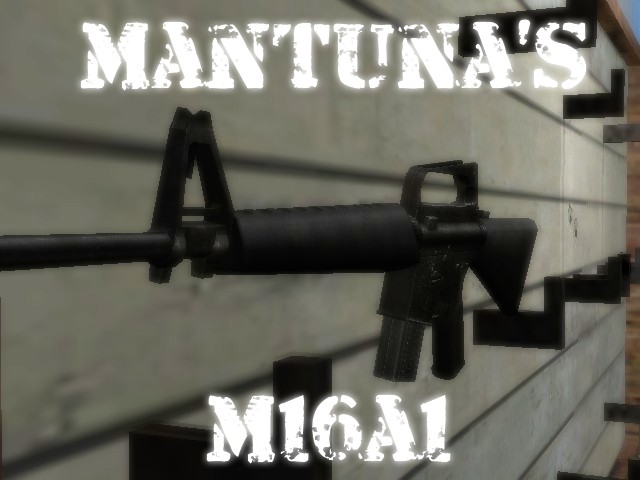 Mantuna's M16A1 animations