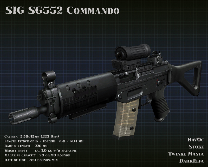 SIG SG552 Commando