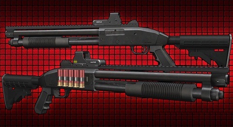 Гладкоствольное ружье Mossberg 500 Tactical.