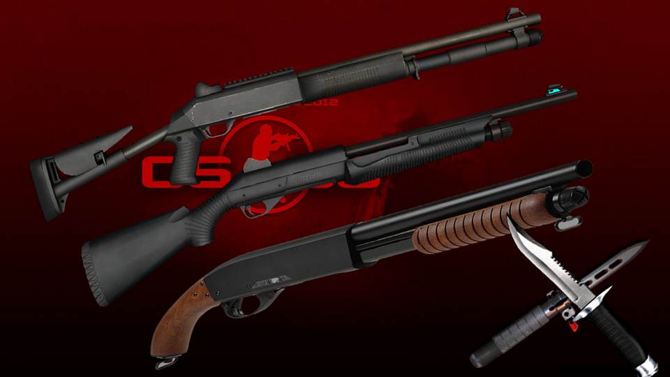 Shotguns and Knife CS-GO by Xplor3r.