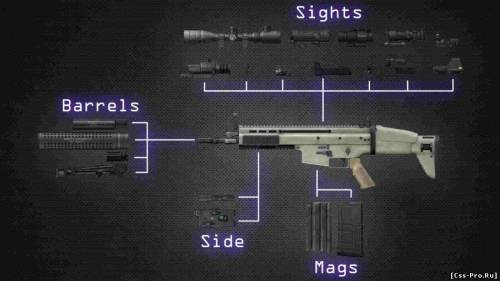 BF3 animations SCAR - L For Famas Revision 2 - 4
