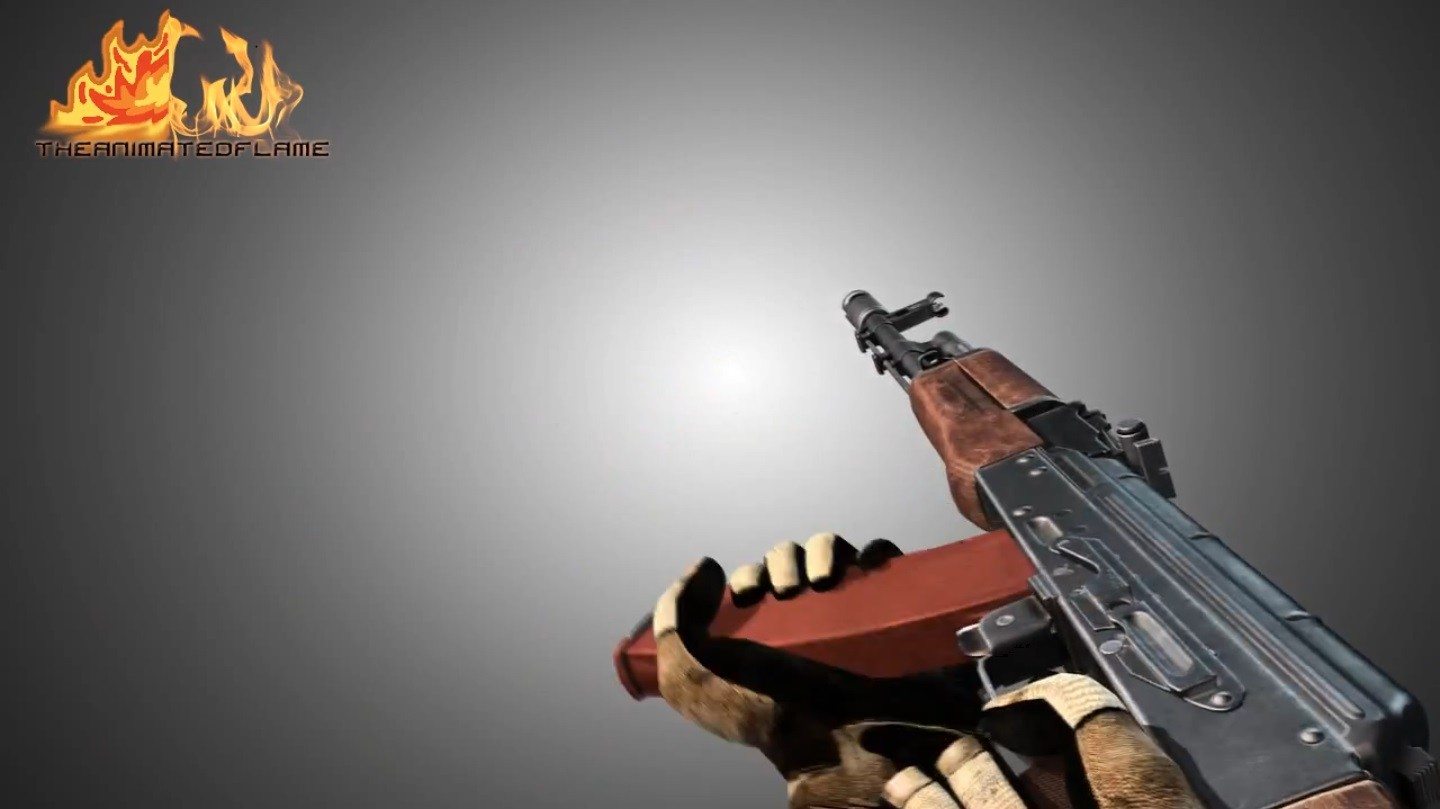 Mr.Rifleman's AK74 on Flameomega's Animation