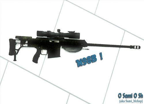 Модель M98b вместо АВП