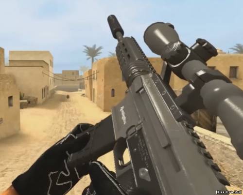 Weapon models with a shot sound in game BF3. - 5