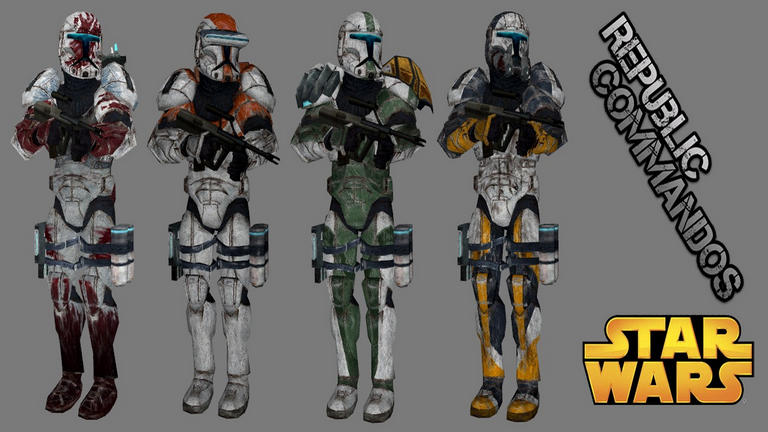 Republic Commandos из Star Wars (Пак для CT)