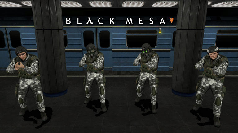 Black Mesa Marines (CT Pack)