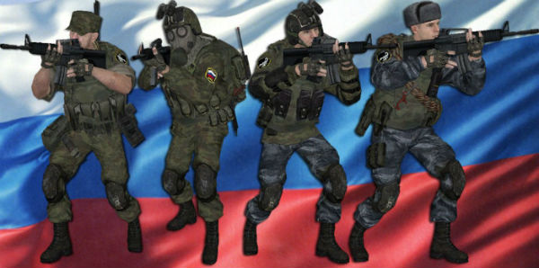Пак скинов на замену Контр - Террористической  : Современный спецназ / Modern Spetsnaz (CT Pack)