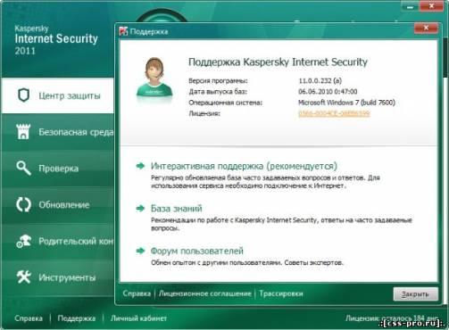 Kaspersky Internet Security 11.0.0.232 Final (2010) PC - 2
