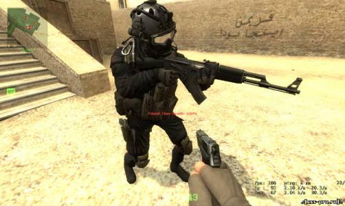 Модель автомата Калашникова для Counter Strike Source - 2