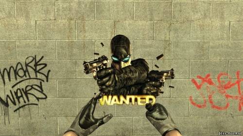 Спрей к нику Wanted - 1