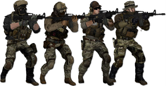Скины игроков из игры Battlefield 4 - Армия Америки