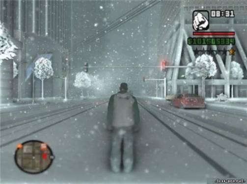 GTA San Andreas: Snow Mod - 2