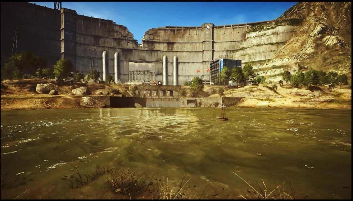 Dynamic Background "Lancang Dam"