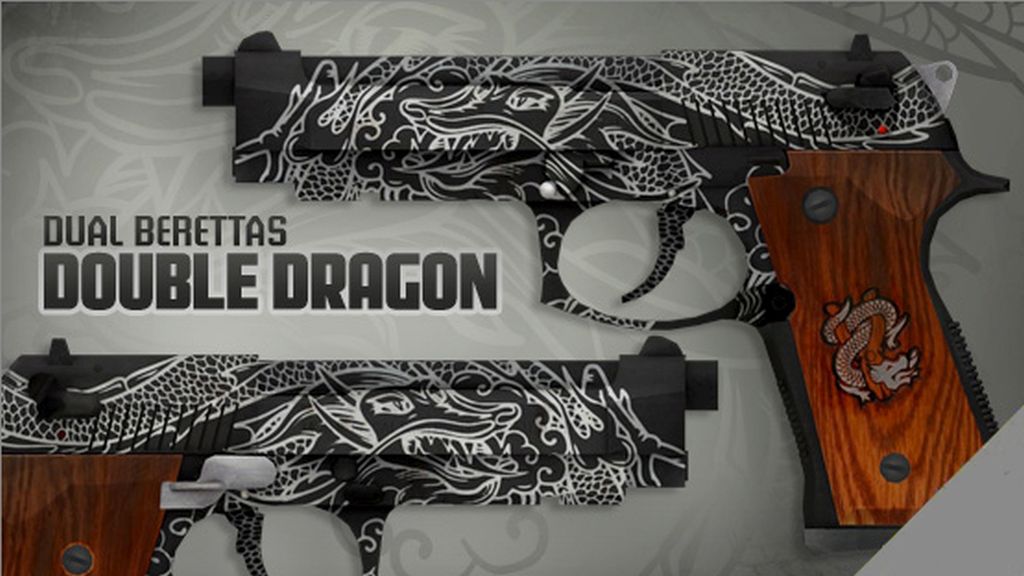 Dual Berettas - Dualing Dragon из Shadow Case для CSS!