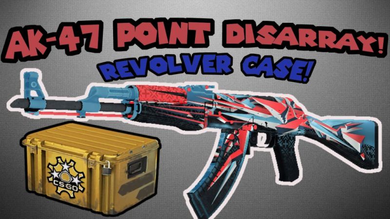 Ak-47 Point Disarray из Revolver Case для CSS всех версий!