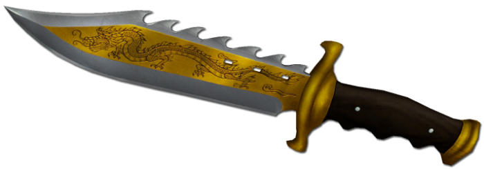 Охотничий нож из CSO2