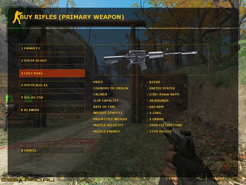 Правдивые названия оружия для Counter-Strike: Source - 1