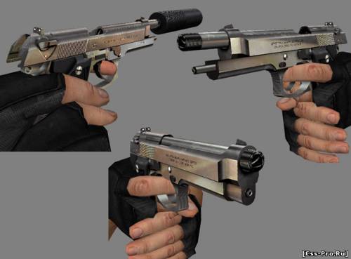 Скин (модель) usp (Beretta M92) для css - 2