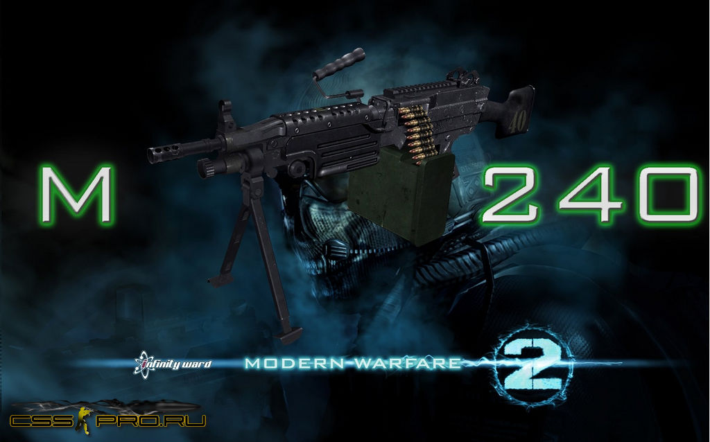 Imitating MW2 M240