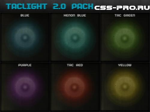 Набор фонариков всех цветов для  CSS