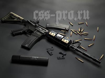Модель М4А1 (AR-15 "Eagle") для CS:S