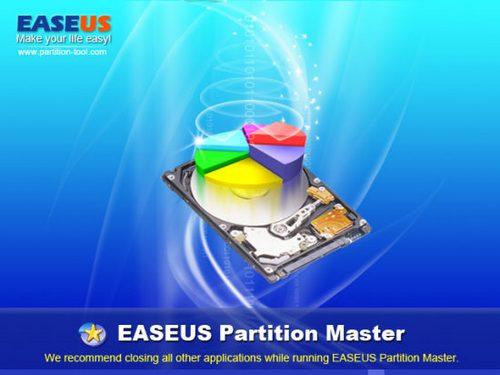 EASEUS Partition Master Home Edition 7.0.1