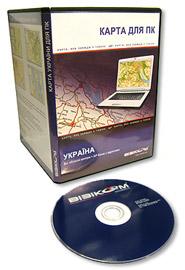 Электронная карта Украины для PC 3.4.4 (2009)