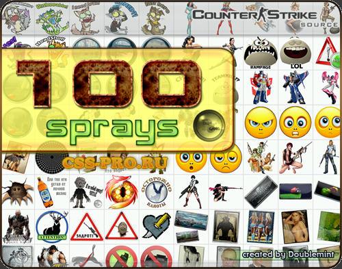 100 прикольных спреев для css