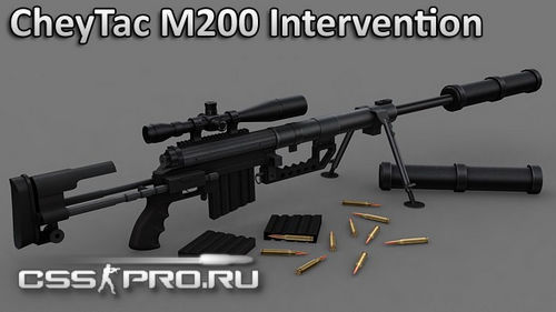 Винтовка Intervention M200 для awp