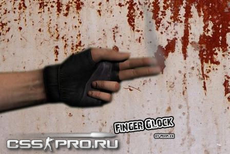 Finger glock