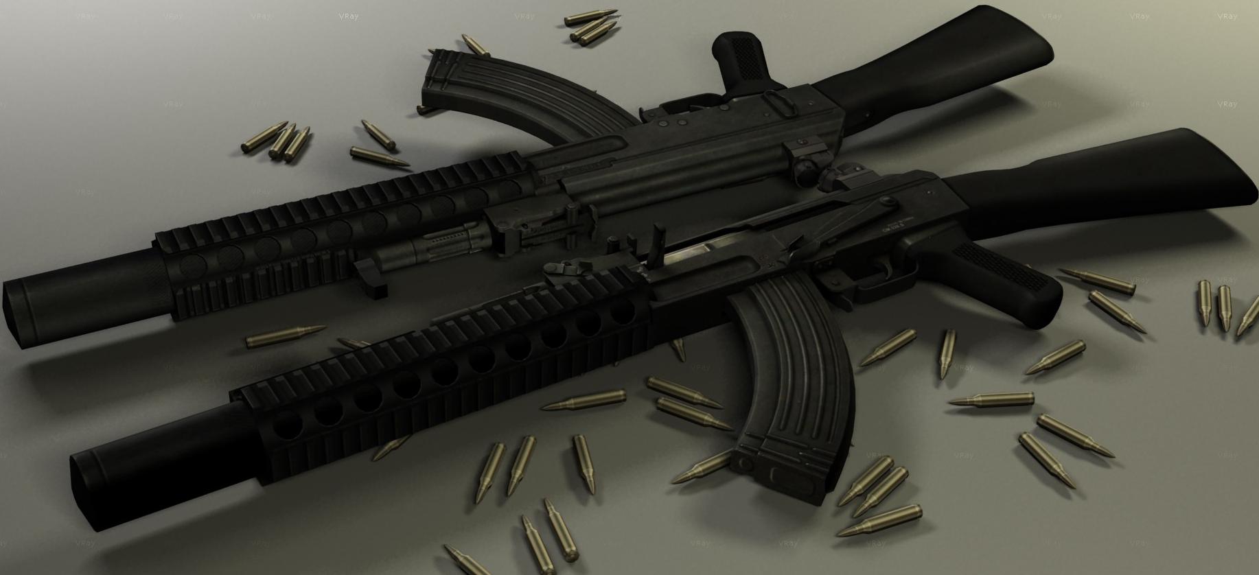 AK-47 Schalldämpfer on IIopns