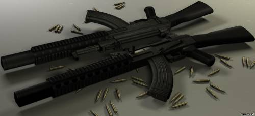 AK-47 Schalldämpfer on IIopns - 1