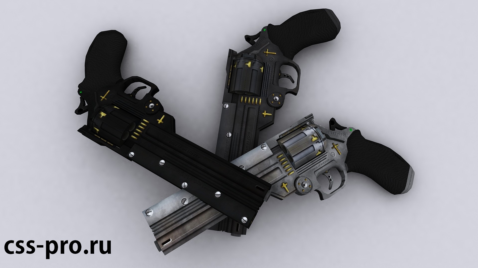 Скин (модель) desert eagle (Ultimately's Trigun) для CS:S