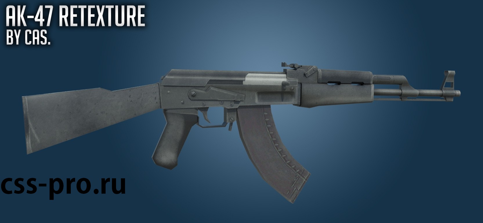 Черный АК-47 (AK-47 Retexture)