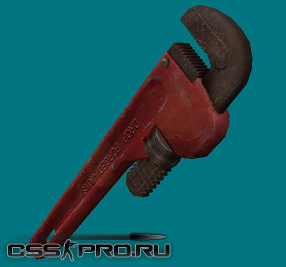 Гаечный ключ вместо ножа (Pipe Wrench)