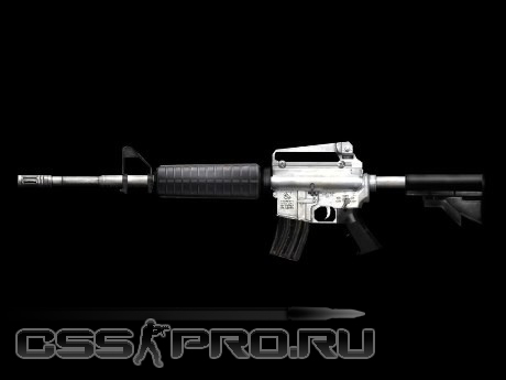 Серебреная текстура для m4a1