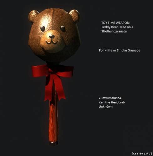 Teddy Bear Stielhandgranate - 1