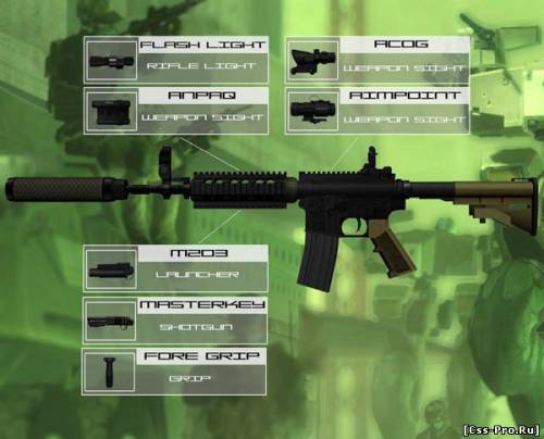 Metal Gear Solid 4 M4 Custom - 1