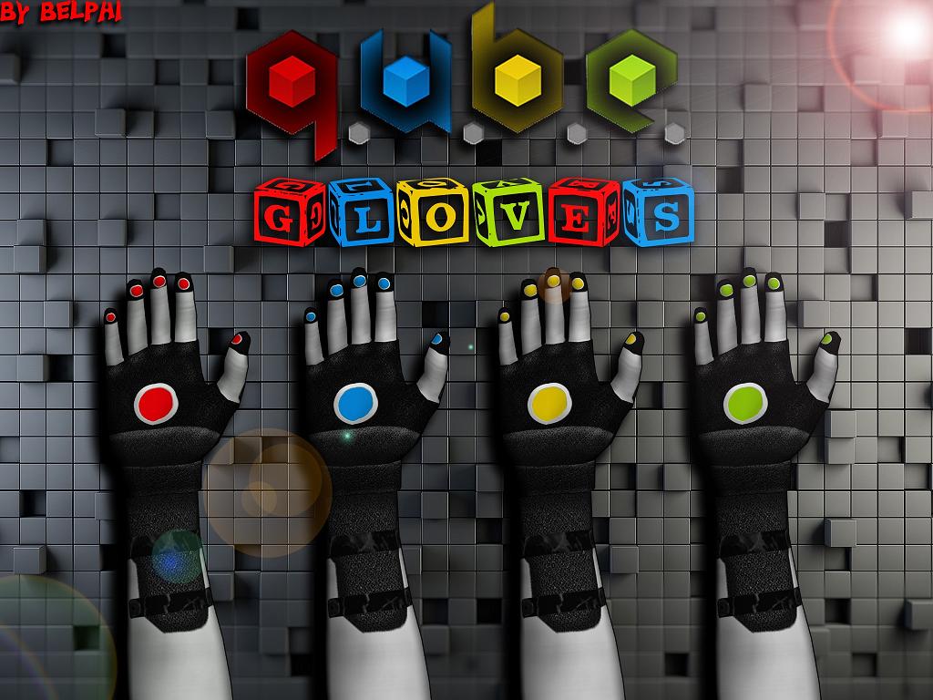 Q.U.B.E. Gloves by Belphi