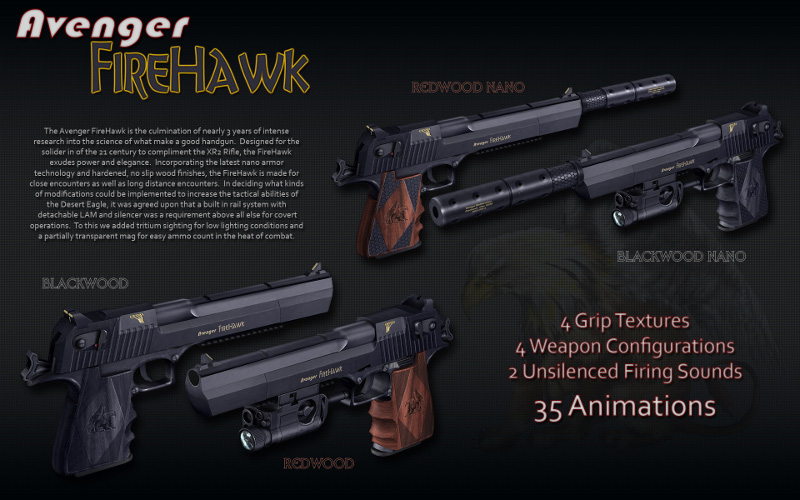 Avenger Fire Hawk Deagle pack