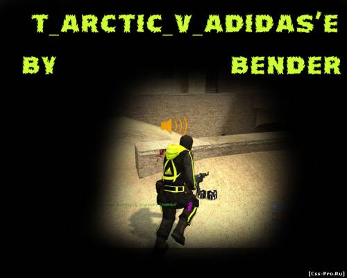 T v Adidase Black\Yellow - 3