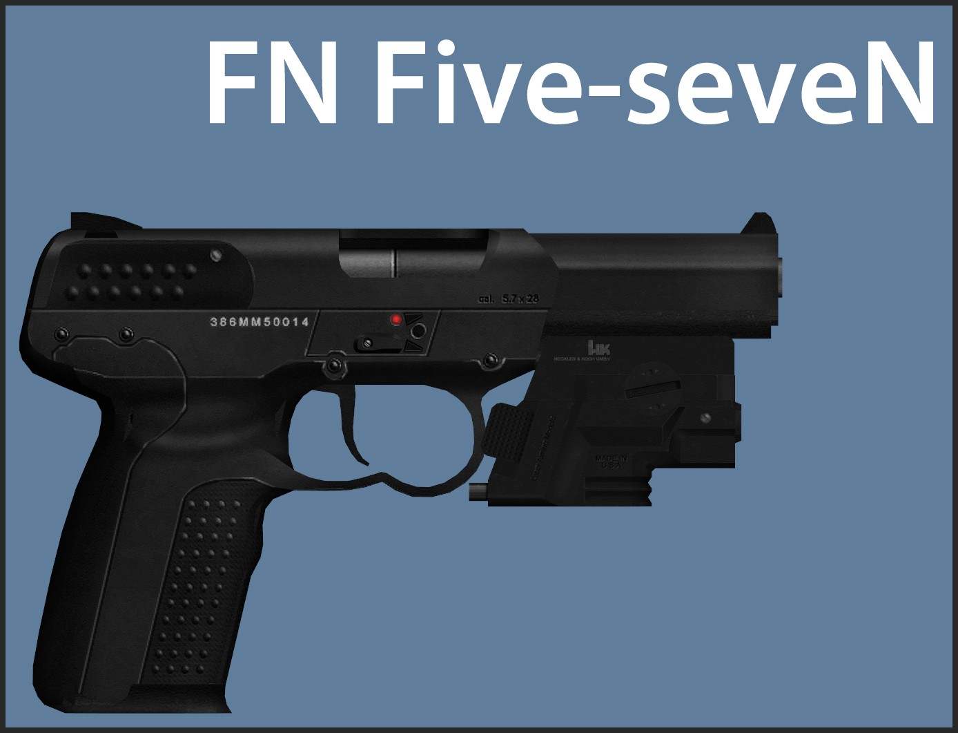 FN Five-seveN on Rock's Animations