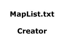 Easy maplist-creater
